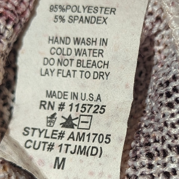 CODE VINTAGE Long Knit Sweater Multicolor  Exotic Print Top BoHo Fall Style M - Picture 3 of 4